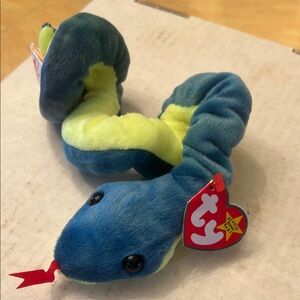 Hissy the Snake, a beloved Ty Beanie Baby released in 1997.